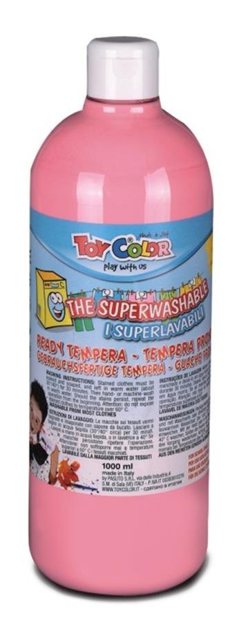 TEMPERA PAINTS IN A BOTTLE 1000 ML PINK HOBART 554/06 HOBART